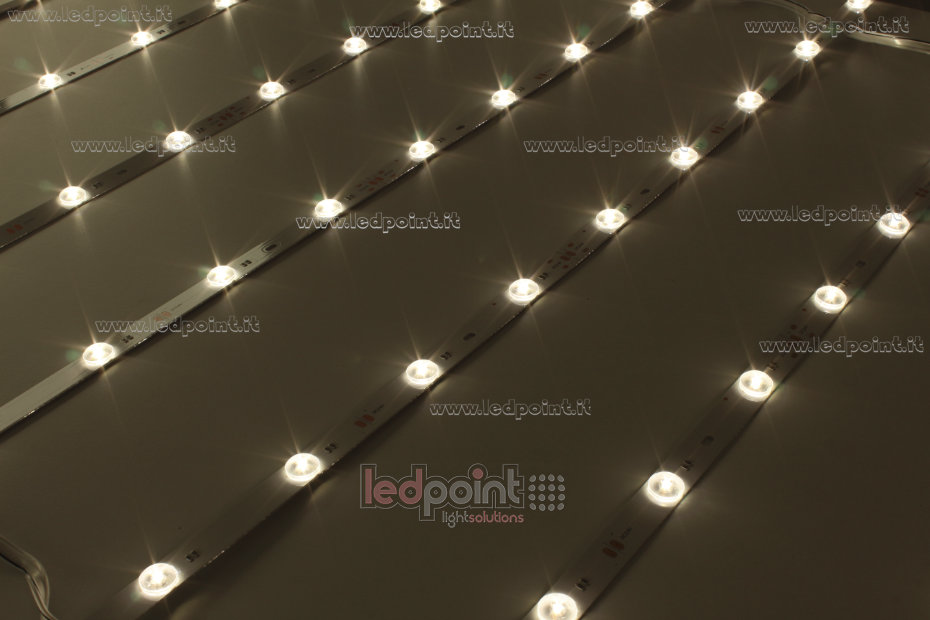 Barra led en aluminio 2835 24V IP20 3000-3200K BL950-300-01282.12L
