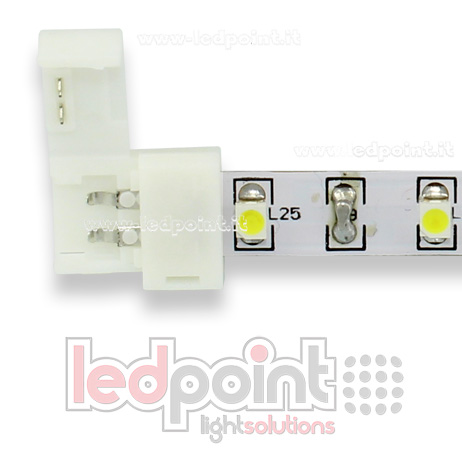 Conector para la conexión de tiras 2835 y 3528 monocromáticas (PCB 8mm) C3M-CST-CST