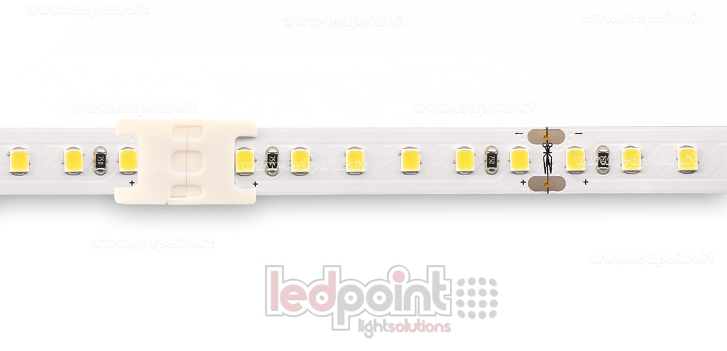 Conector para conexión de tiras 2835 y 5050 monocromáticas (PCB 10mm), versión reducida C5M-CST-CST-s1