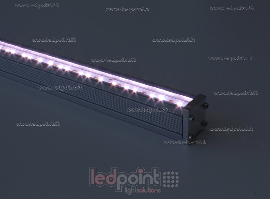 Barra led en aluminio COB 48V %PROTEZIONEIP% 2700K