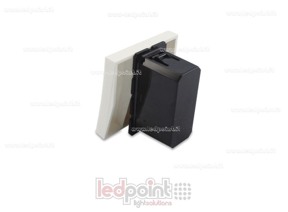 Botón regulador de intensidad, blanco, autoalimentado EB-BM3-S