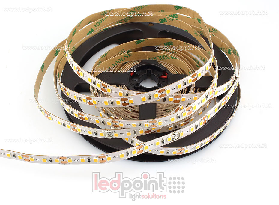 Tira de led 2835 12V IP20 2600-2800K 120led/m F52-260-120DF1