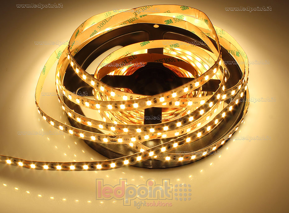 Tira de led 2835 12V IP20 2600-2800K 120led/m F52-260-120DF1