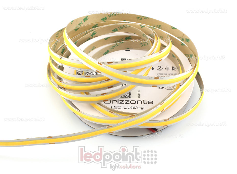 Tira de led COB 24V IP20 2700K 480led/m F52-270-480OR2-W10