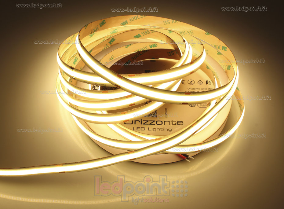 Tira de led COB 24V IP20 2700K 480led/m F52-270-480OR2-W10