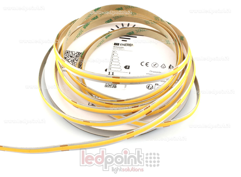 Tira de led COB 24V IP20 2700K 480led/m FA2-270-480OR2-S1