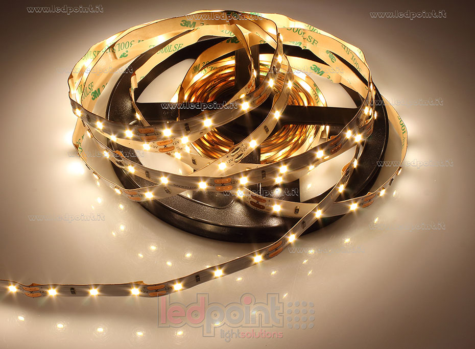 Tira de led 2835 12V IP20 2900-3100K 60led/m F52-290-060DF1