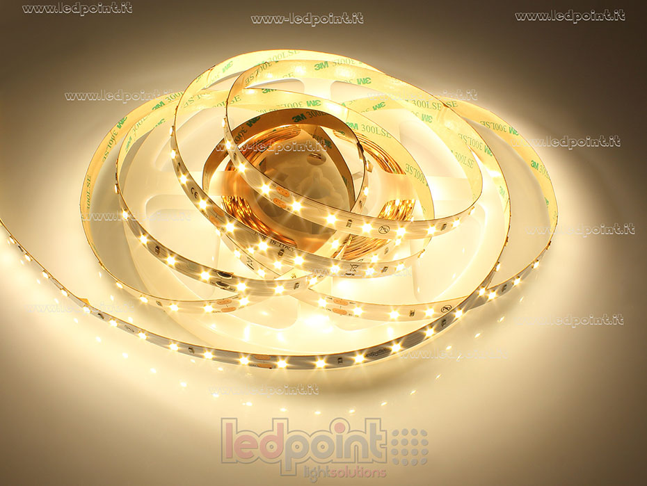 Tira de led 2835 24V IP20 3000-3100K 70led/m F52-300-070822I