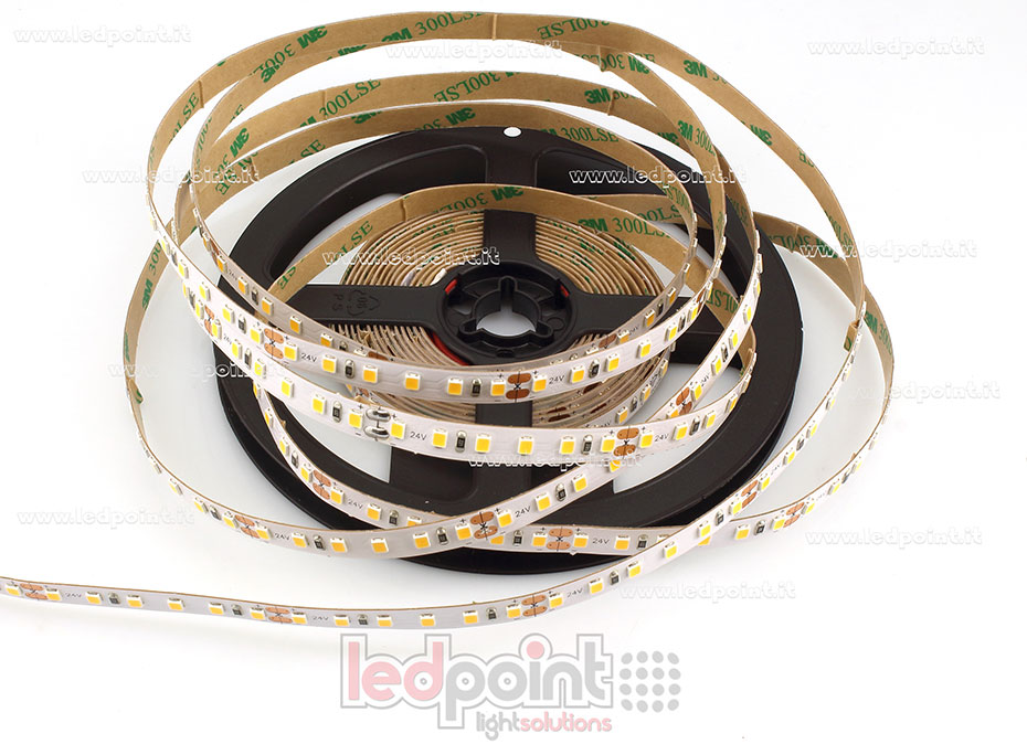 Tira de led 2835 24V IP20 2900-3100K 120led/m F52-290-120DF2