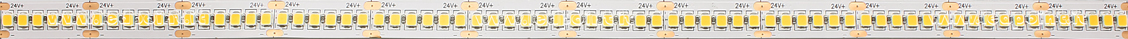 Tira de led 2835 24V IP20 2900-3100K 240led/m F52-290-240DF2