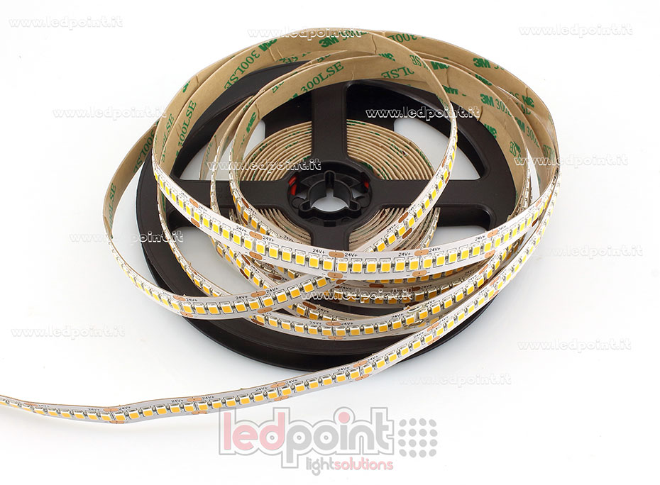 Tira de led 2835 24V IP20 2900-3100K 240led/m F52-290-240DF2