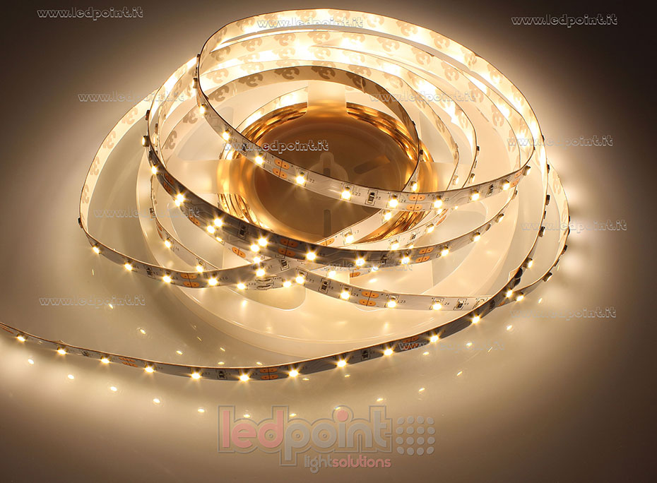 Tira de led 3528 12V IP20 2900-3100K 60led/m F52-300-060321b1