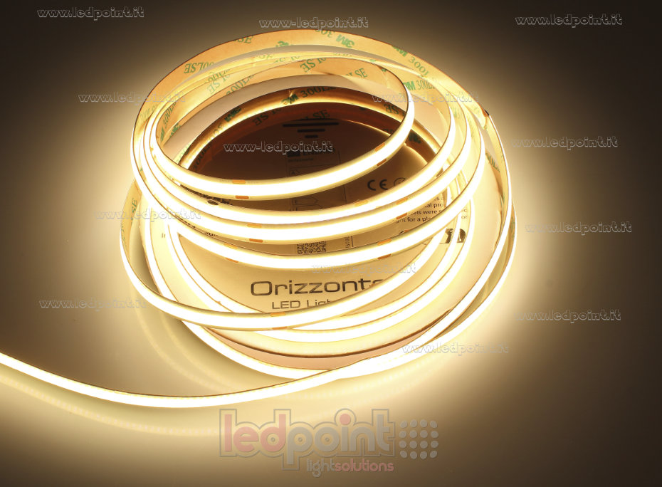 Tira de led COB 48V IP20 3000K 480led/m F52-300-480OR4