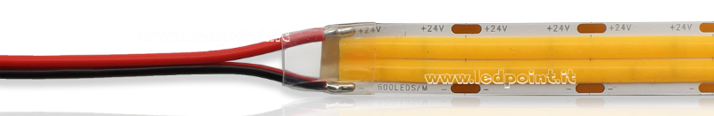 Tira de led COB 24V IP20 3000K 600led/m F52-300-600OR2