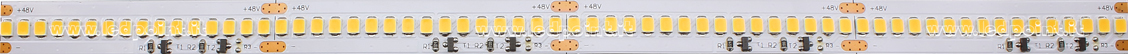 Tira de led 2835 48V IP20 3000K 3step 256led/m F52-30s-256824A