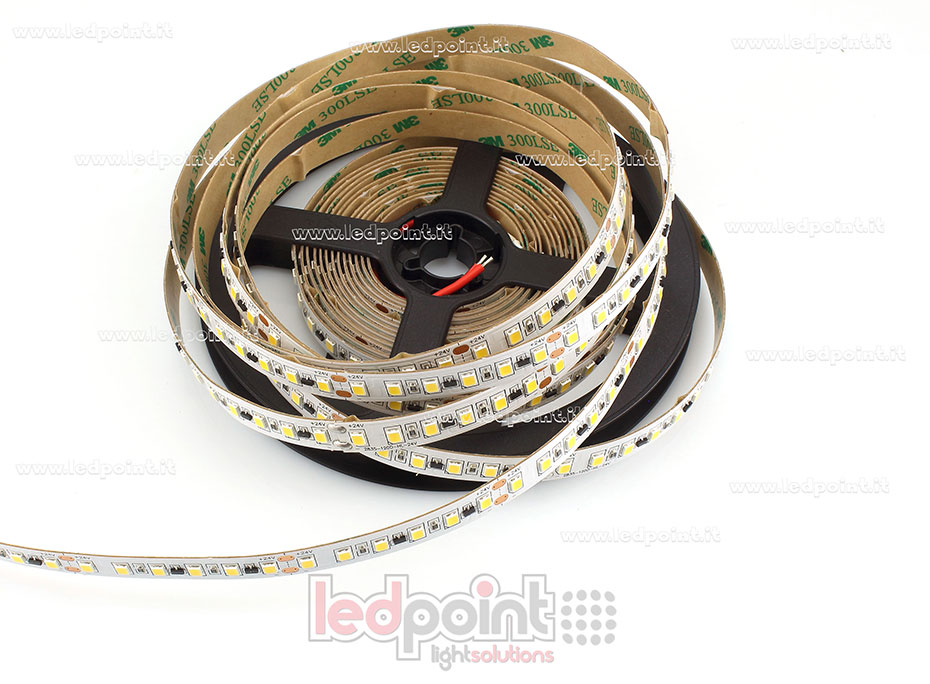 Tira de led 2835 24V IP20 4000-4250K 120led/m F52-400-120822A/13.3