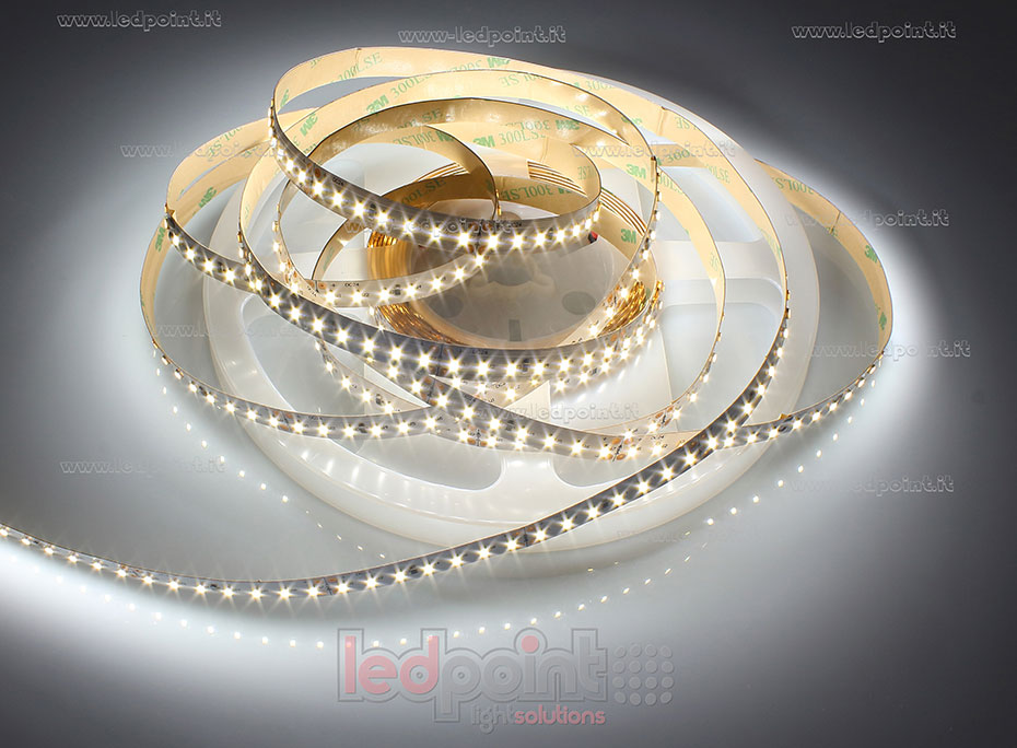 Tira de led 3014 24V IP20 4000-4250K 140led/m F52-400-140422