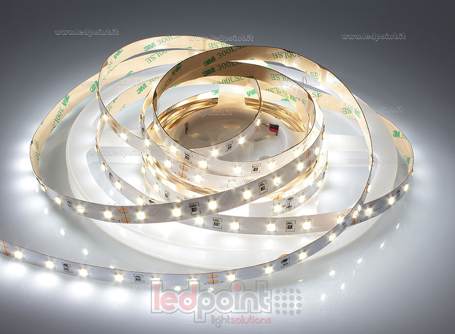 Tira de led 2835 24V IP45 4000-4250K 60led/m F52-400-60822