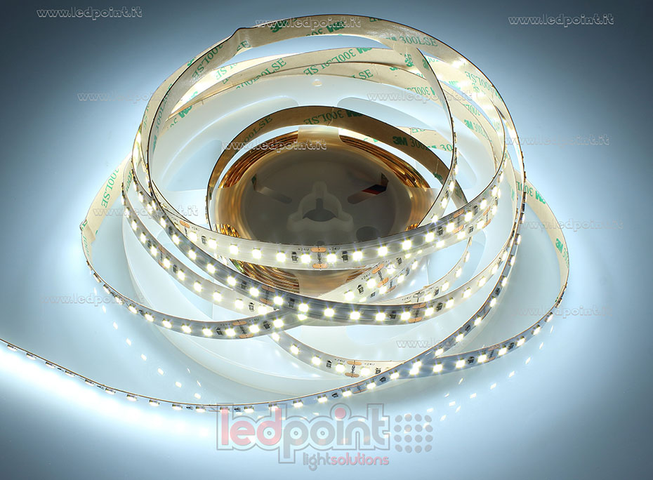 Tira de led 2835 24V IP20 4600-5100K 120led/m F52-460-1208F2/14.4