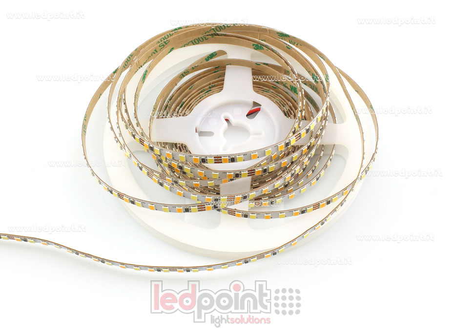 Tira de led 2835 12V IP20 2700-6500K 78+78led/m F52-CCT-156821-W5