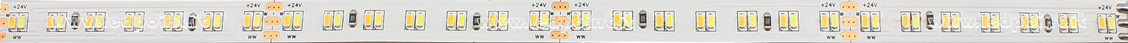 Tira de led 3014 24V IP20 2600-6500K 112+112led/m F52-CCT-224422