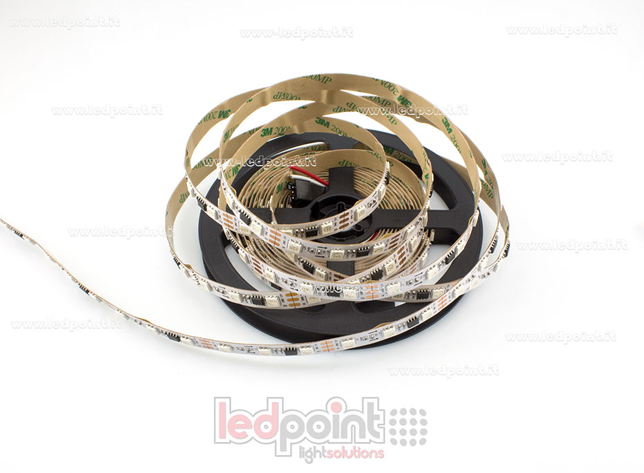 Tira de led 5050 12V IP20 RGB 60led/m F52-CoRGB-60511