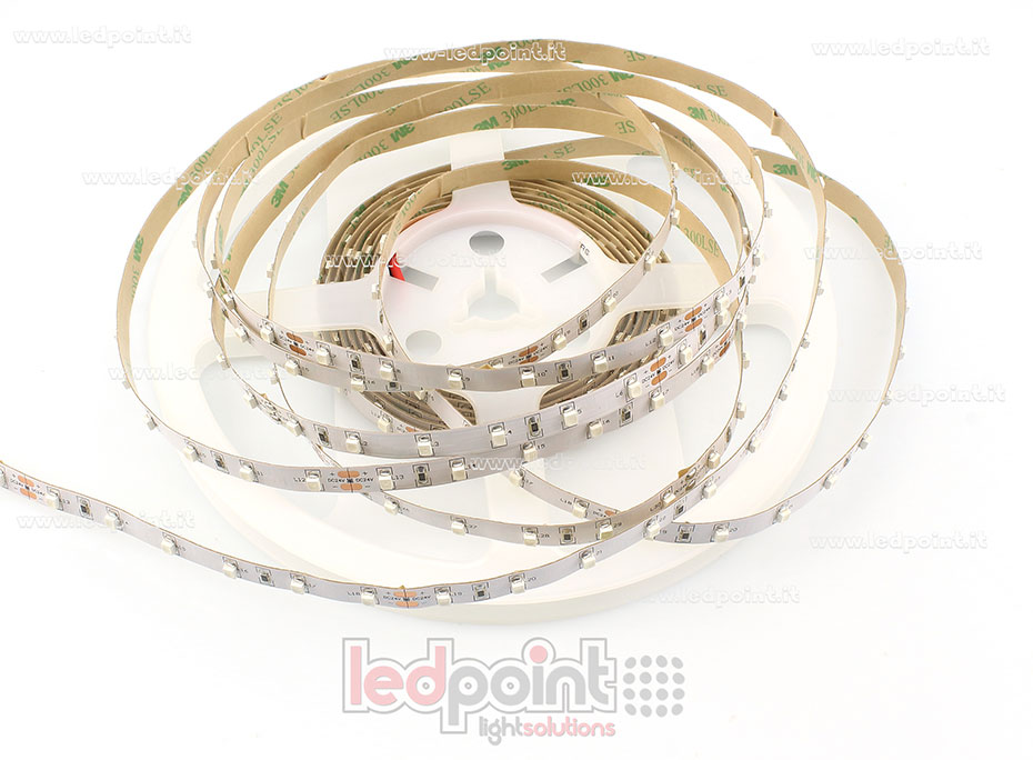 Tira de led 3528 24V IP20 520-525nm 60led/m F52-GRE-060342
