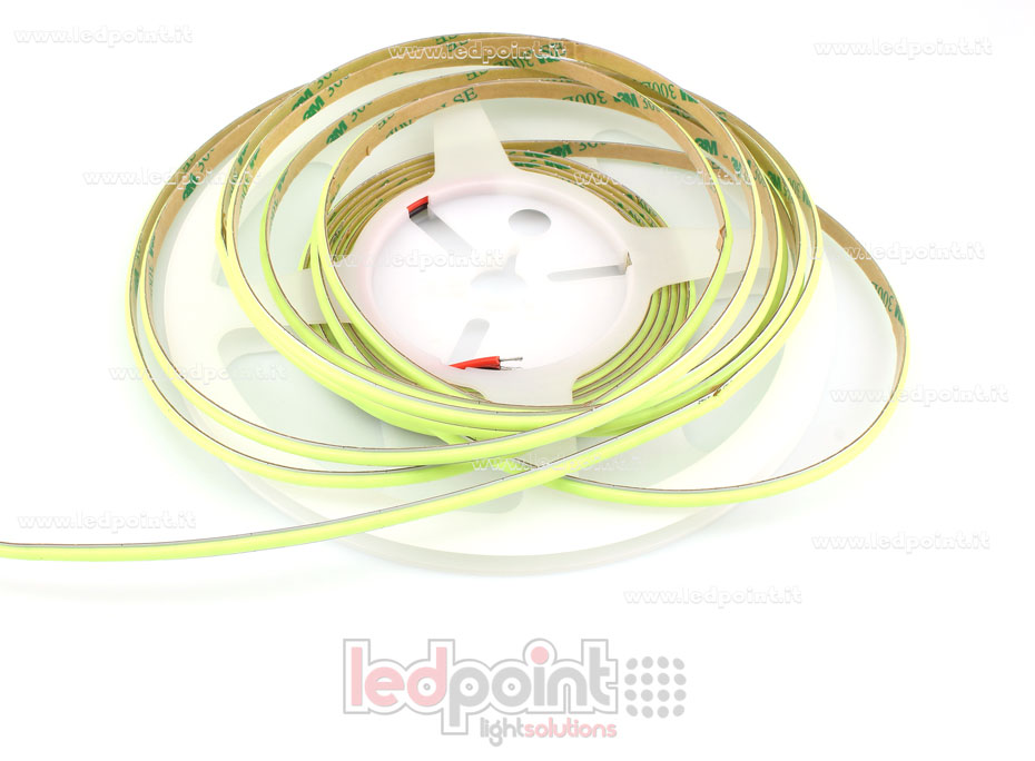 Tira de led COB 24V IP20 %COLORE% 320led/m F52-GRE-320OS2-W5