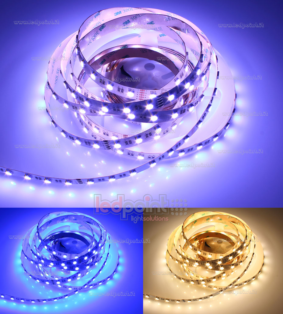 Tira de led 5050 24V IP20 3000K 60led/m F52-R300-060512