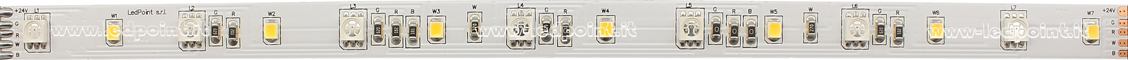 Tira de led 5050+2835 24V IP20 3000K 3step 28+28led/m F52-R30s-056922