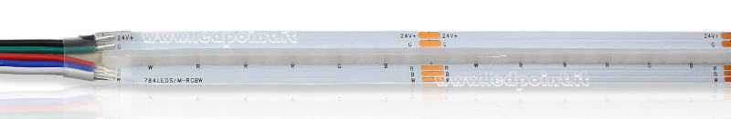 Tira de led COB 24V IP20 4000K 392+392led/m F52-R400-784OR2