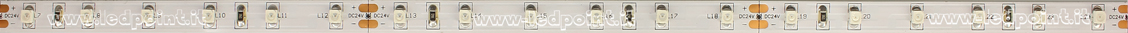 Tira de led 3528 24V IP20 620-623nm 60led/m F52-RED-060322