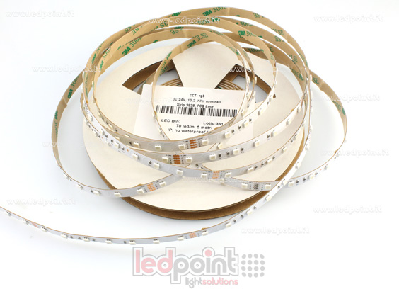 Tira de led 3838 24V IP65 RGB 70led/m B52-RGB-070G12-W8