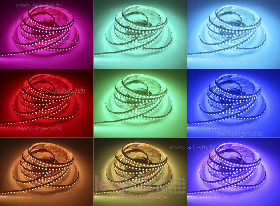 Tira de led 3535 24V IP20 RGB 120led/m F52-RGB-120112-W10 Tira de led 3535 24V IP20 RGB 120led/m F52-RGB-120112-W10