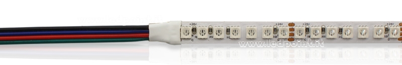 Tira de led 4040 24V IP20 RGB 168led/m F52-RGB-168L12-W8