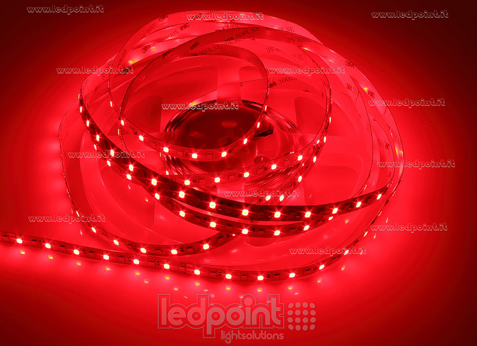 Tira de led 2835 24V IP20 4000K-RED 120led/m F52-RW4CCT-120822