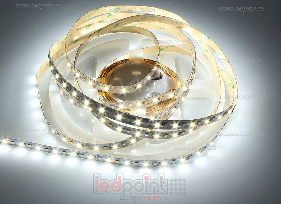 Tira de led 2835 24V IP20 4000K-RED 120led/m F52-RW4CCT-120822