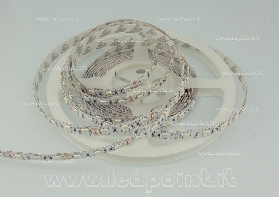 Tira de led 5050 12V IP20 587 nm 300