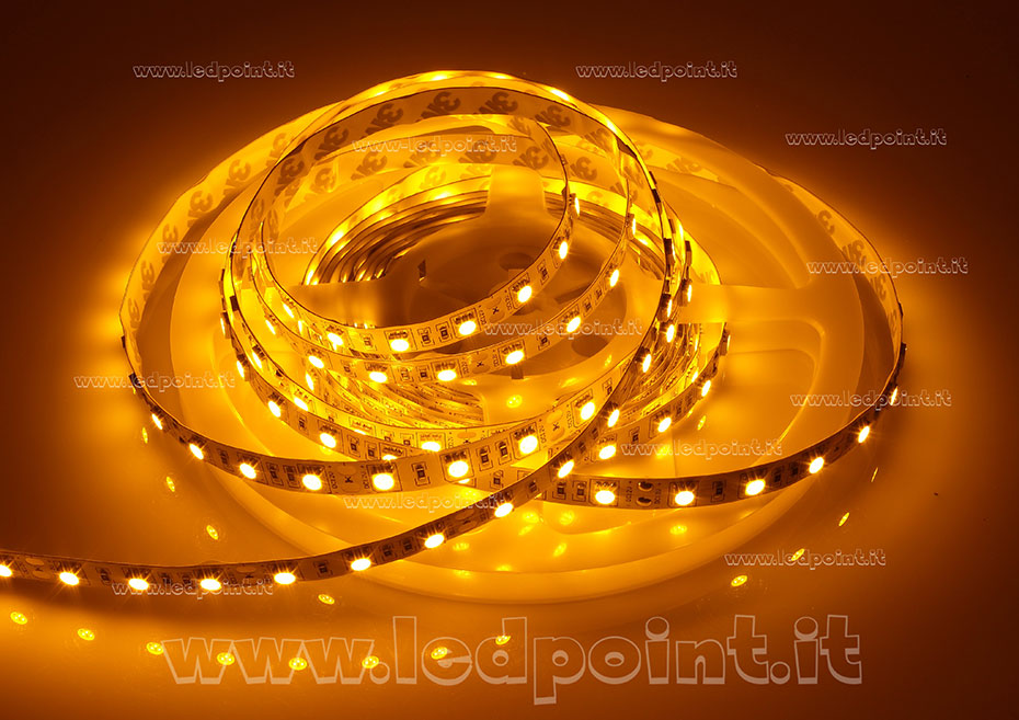 Tira de led 5050 12V IP20 587 nm 300