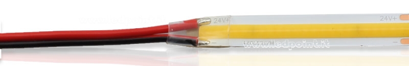 Tira de led COB 24V IP20 4000K 480led/m FA2-400-480OR2