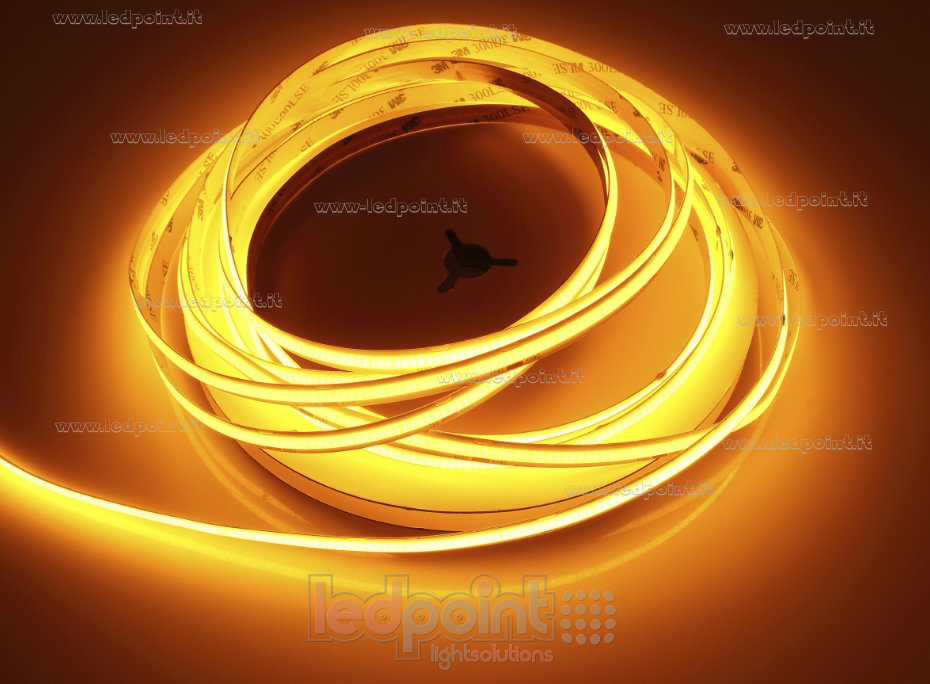 Tira de led COB 24V IP20 %COLORE% 480led/m FA2-ORA-480OR2