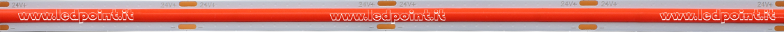 Tira de led COB 24V IP20 Rojo 480led/m F52-RED-480OR2 Tira de led COB 24V IP20 Rojo 480led/m F52-RED-480OR2
