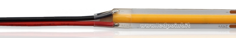 Tira de led COB 24V IP20 %COLORE% 480led/m FA2-YEL-480OR2