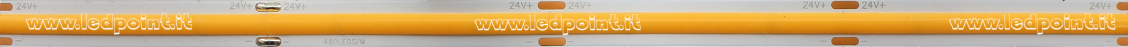 Tira de led COB 24V IP20 %COLORE% 480led/m FA2-YEL-480OR2