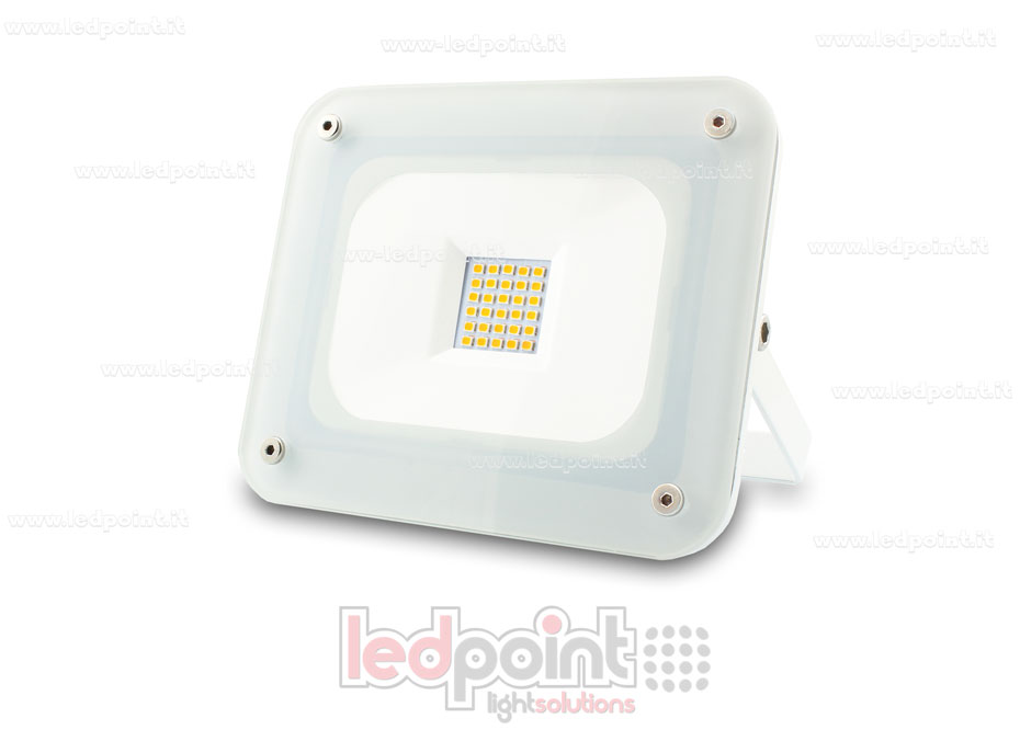Reflector para esterior 3000K 20W 230V blanco FL-300-0208110H-W