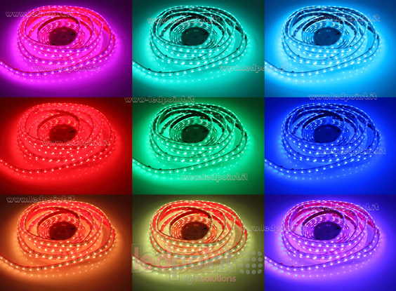 Tira de led 3838 24V IP65 RGB 70led/m K52-RGB-070G12-W8