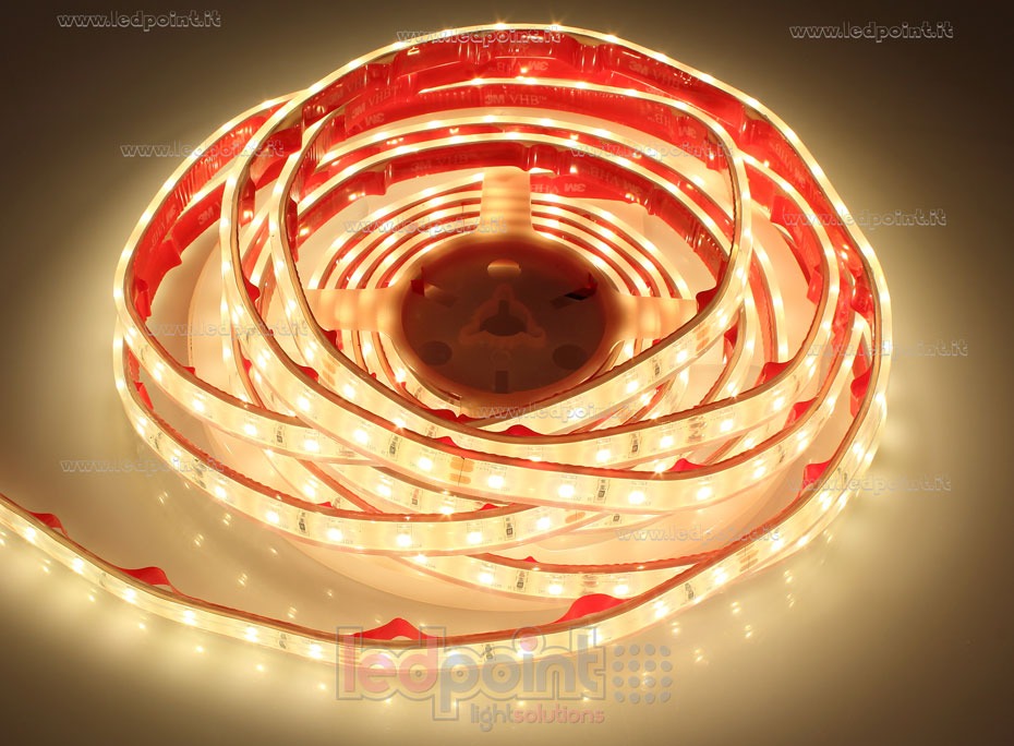Tira de led 2835 24V IP67 3000K 60led/m L52-300T-060D22