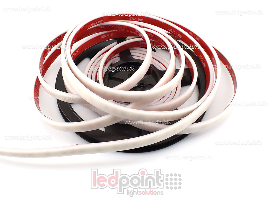 Tira de led 2835 24V IP67 620-625nm 120led/m L52-REDW-1208C2