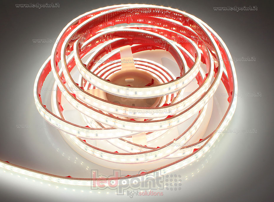 Tira de led 2835 24V IP67 4000K 120led/m L52-400T-120822/14.4