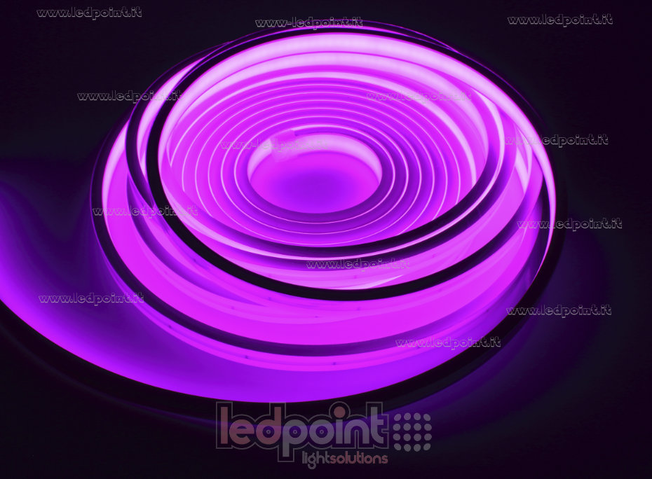 Tira de led 2025 24V IP67 Rosa 264led/m L52-PNKW-264N12